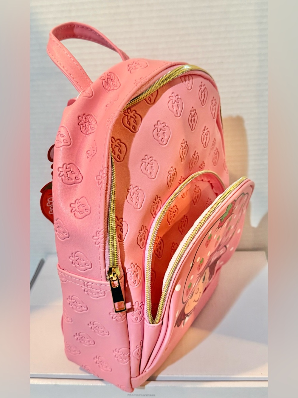 Strawberry Shortcake Mini Backpack with Adjustable Straps BNWT - Picture 7 of 10